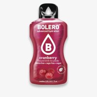 Bolero Drink GetrÃ¤nkepulver - 9g Cranberry