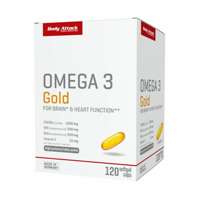 Body Attack Omega3 Gold 120 Caps