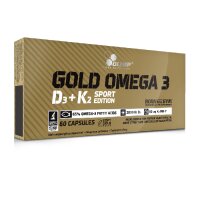 Olimp Gold Omega 3 D3+K2 Sport Edition