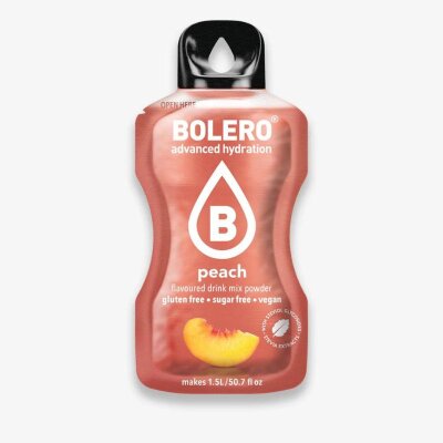 Bolero Drink GetrÃ¤nkepulver - 9g Peach