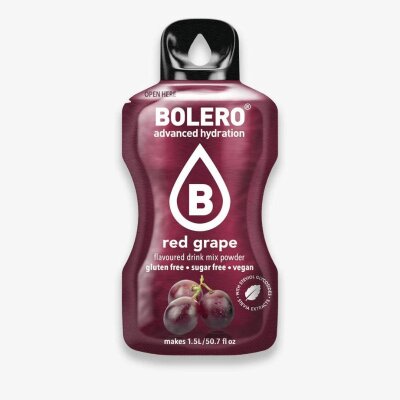 Bolero Drink GetrÃ¤nkepulver - 9g Red Grape