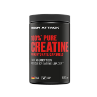 Body Attack 100% Pure Creatine-240 Caps