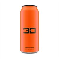 3D Energy Sunburst Orange