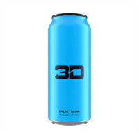 3D Energy 473ml Berry Blue