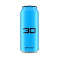 3D Energy 473ml Berry Blue