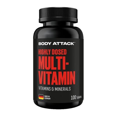 Body Attack Multi Vitamin Tabletten (100 Tabs)