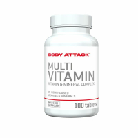 Body Attack Multi Vitamin Tabletten (100 Tabs)
