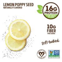Lenny&Larrys Complete Cookie Lemon Poppy Seed