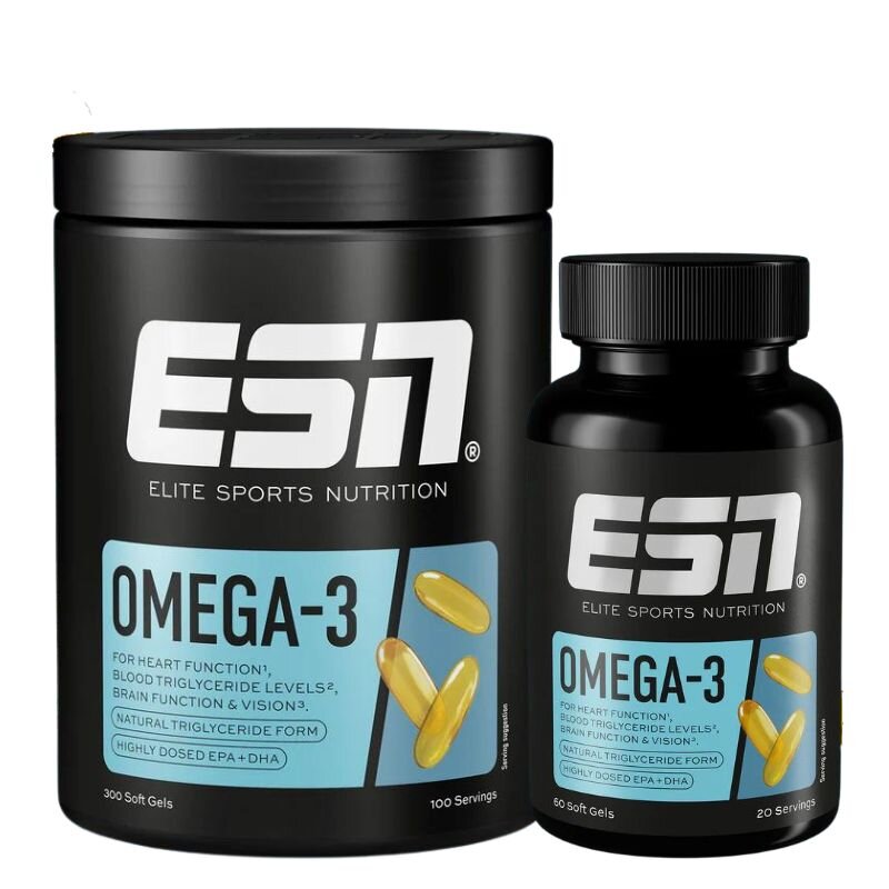 ESN Omega3 Kapseln Hochwertige Fischölkapseln kaufen