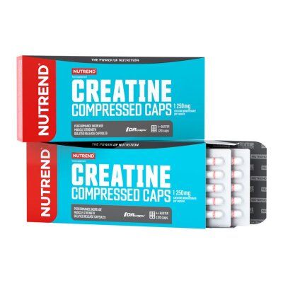 Nutrend Creatine Compressed Caps, 120 Kapseln