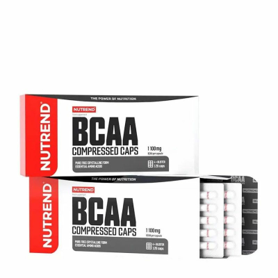 Nutrend BCAA Compressed Caps, 120 BCAA Kapseln