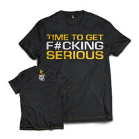 Dedicated T-Shirt  "Time to get serious" L