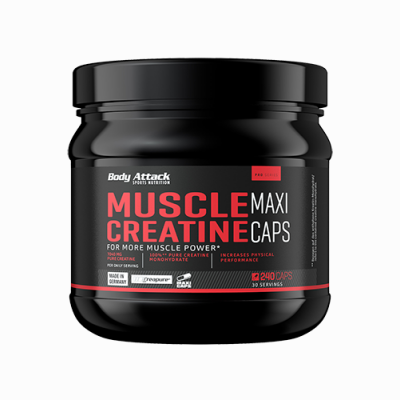 Body Attack Muscle Creatin (Creapure) Maxi Caps