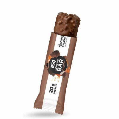 ESN Designer Bar Crunchy 60g Chocolate Caramel