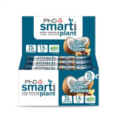 PhD Smart Plant Bar 64g Coconut Cashew