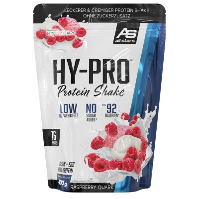 All Stars Hy-Pro Himbeer-Quark 400g