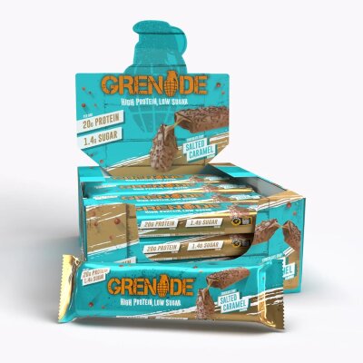 Grenade Protein Bar 60 g Riegel Chocolate Chip Salted Caramel