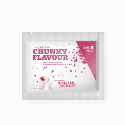 More Nutrition Chunky Flavour Probe 30g Himbeere-Joghurt