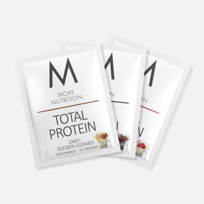 More Nutrition Total Protein Probe 25g Schoko Haselnuss