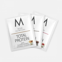 More Nutrition Total Protein Probe 25g Schoko Brownie
