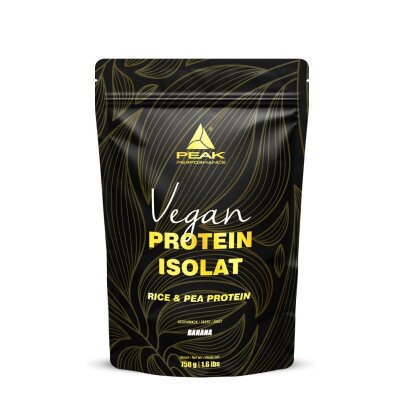 Peak Vegan Protein Isolate Banana