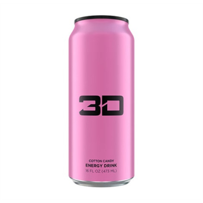 3D Energy 473ml Cotton Candy