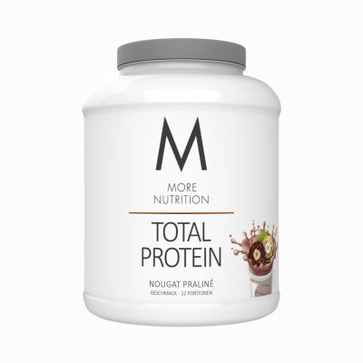 More Nutrition Total Protein 600g Nuss-Nougat Praline