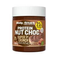 Body Attack Protein Nut Choc 250g Hazelnut Super Crunch