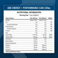 Applied Nutrition ABE - Energy + Performance 330ml American Grape Soda