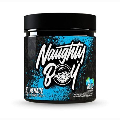 Naughty Boy Menace Pre-Workout Blue Strawberry