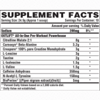Nutrex Research Outlift 253g fruit punch