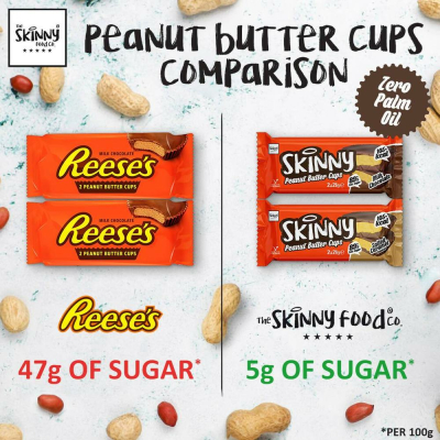 Skinny Food - Peanut Butter Cups 2x21g