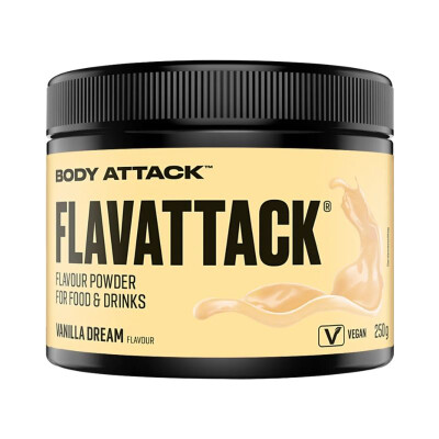 Body Attack Flavattack Geschmackspulver Vanilla Dream vegan