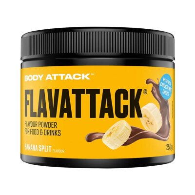 Body Attack Flavattack Geschmackspulver Banana Split