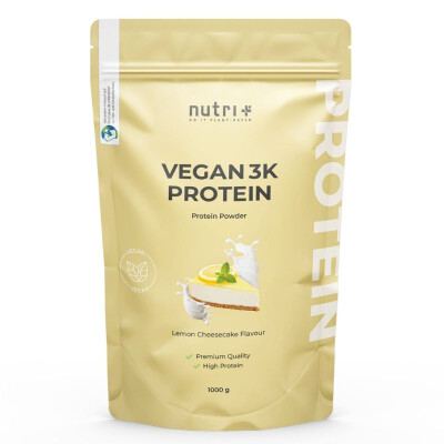 Nutri-Plus Vegan 3K Proteinpulver Lemon Cheesecake