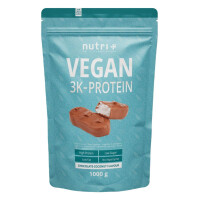 Nutri-Plus Vegan 3K Proteinpulver Chocolate-Coconut