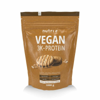 Nutri-Plus Vegan 3K Proteinpulver Peanut Butter-Cookie 1000g