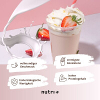 Nutri-Plus Vegan 3K Proteinpulver Strawberry-Cream