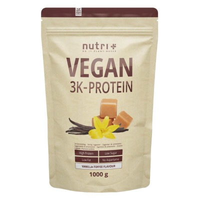 Nutri-Plus Vegan 3K Proteinpulver Vanilla-Toffee