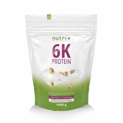 Nutri-Plus Vegan 6K Proteinpulver 1000g Cookie-Dough