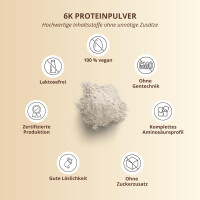 Nutri-Plus Vegan 6K Proteinpulver Coconut