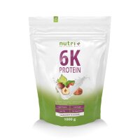 Nutri-Plus Vegan 6K Proteinpulver Hazelnut
