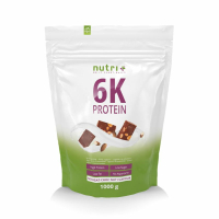 Nutri-Plus Vegan 6K Proteinpulver 1000g Nougat Choc-Nut