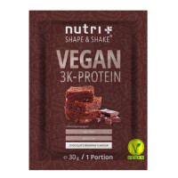 Nutri-Plus Vegan 3K Proteinpulver Probe 30g...