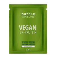 Nutri-Plus Vegan 3K Proteinpulver Probe 30g Natural