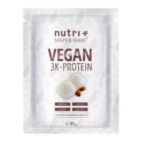 Nutri-Plus Vegan 3K Proteinpulver Probe 30g Coconut-Almond