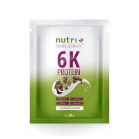 Nutri-Plus Vegan 6K Proteinpulver Probe 30g Chocolate
