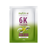 Nutri-Plus Vegan 6K Proteinpulver Probe 30g Vanilla