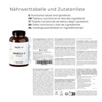 Nutri-Plus Omega 3 Vegan - mit EPA & DHA