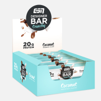 ESN Designer Bar Crunchy BOX 12 Riegel Coconut